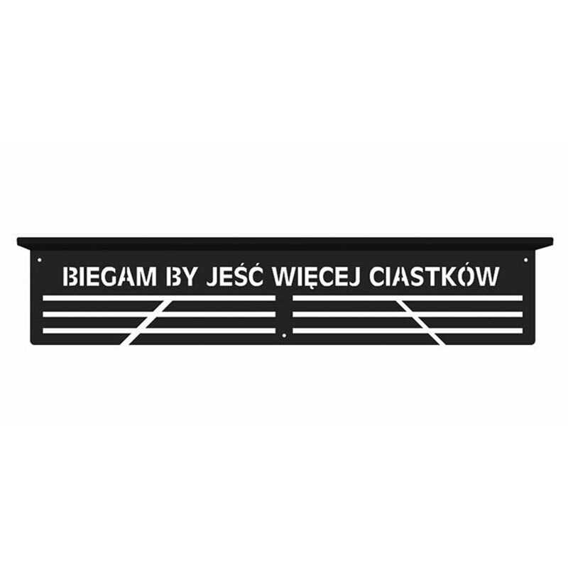 Półka biegam by jeść więcej ciastków