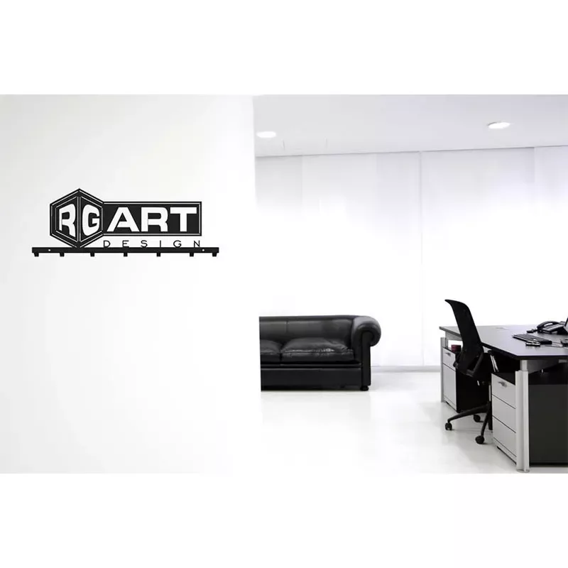 Wieszak biurowy logo firmy