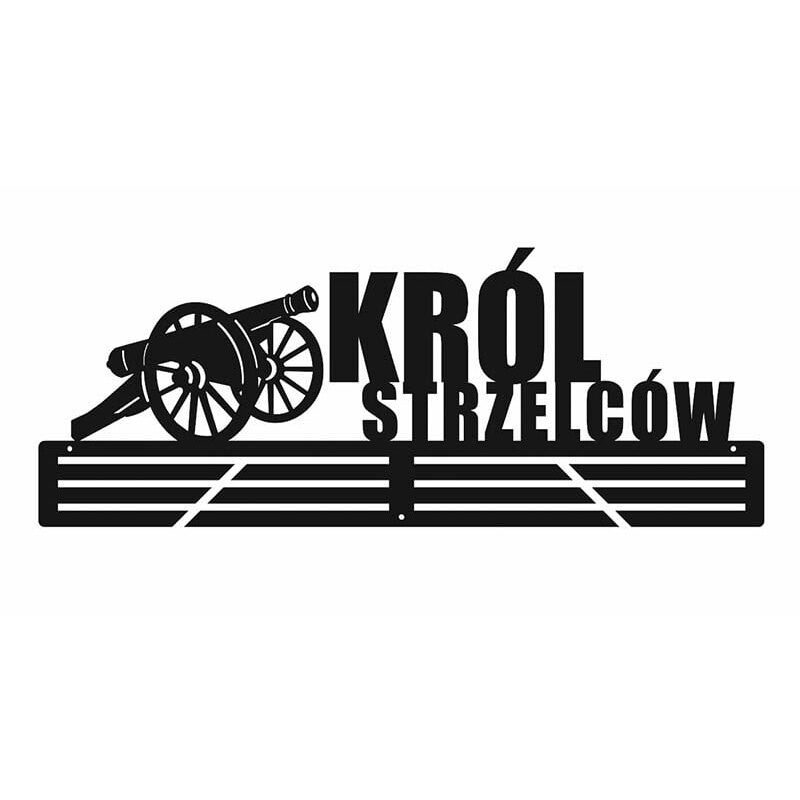 Wieszak na medale król strzelców