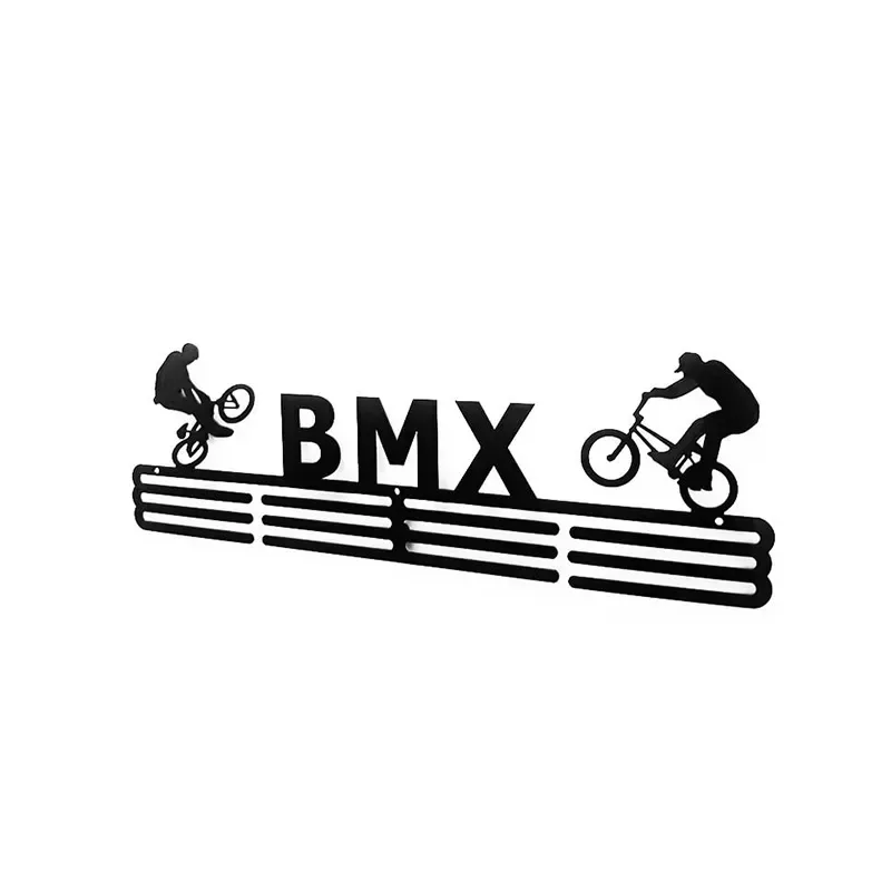 Metalowy wieszak na medale - BMX