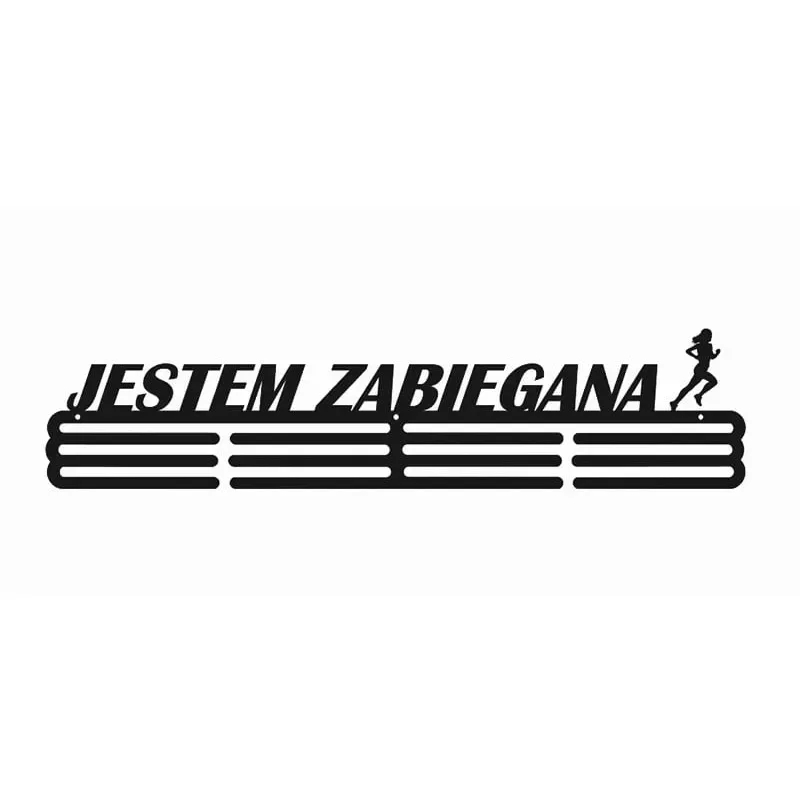 Wieszak na medale - Jestem zabiegana