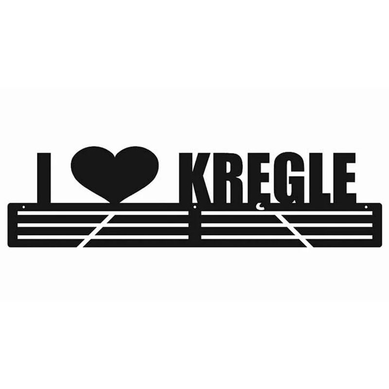 Wieszak na medale - I love kręgle
