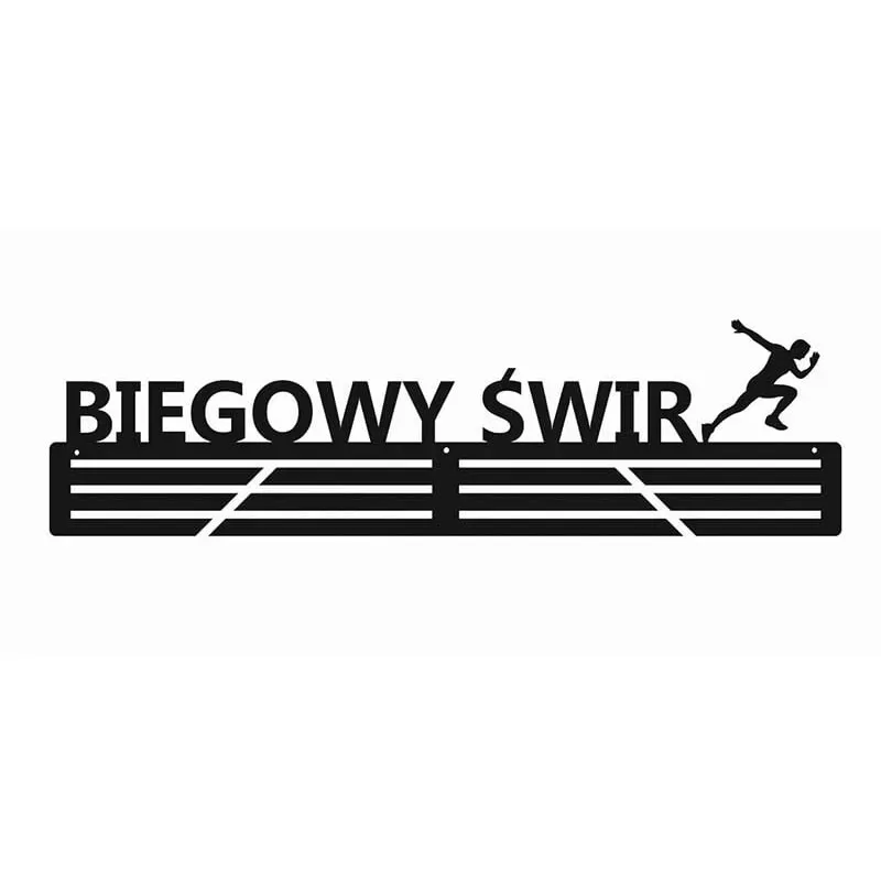 Wieszak na medale - Biegowy świr