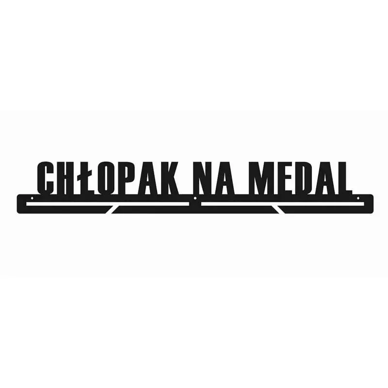Wieszak na medale - Chłopak na medal