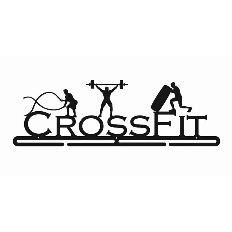 Metalowy wieszak na medale - Crossfit