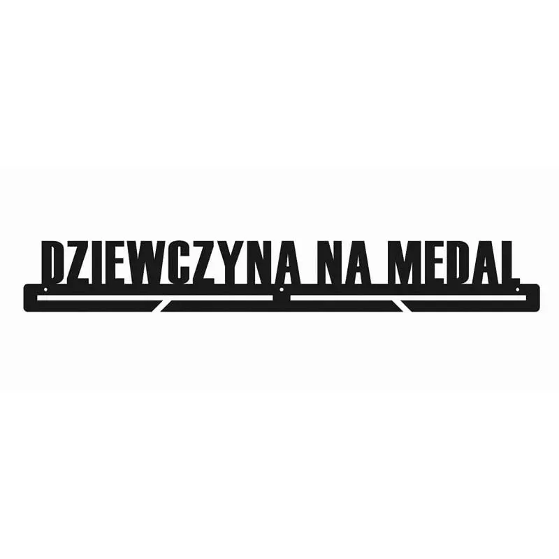 Wieszak na medale - Dziewczyna na medal