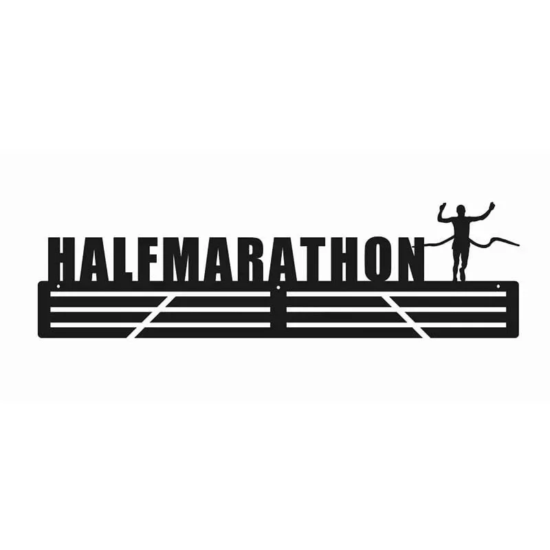 Metalowy wieszak na medale - Halfmarathon Półmaraton