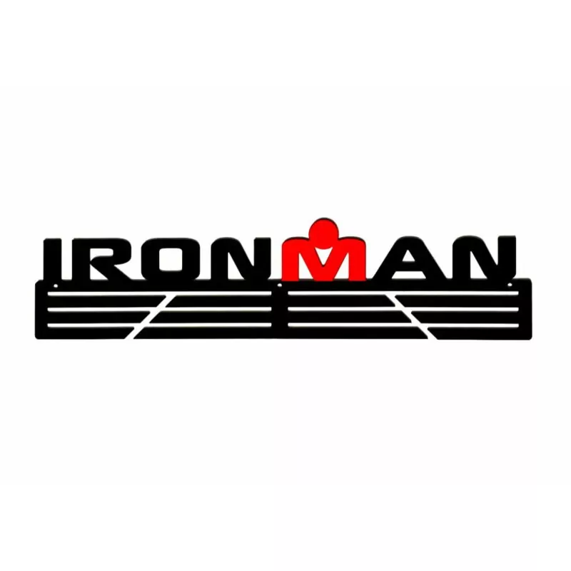 Metalowy wieszak na medale - Ironman