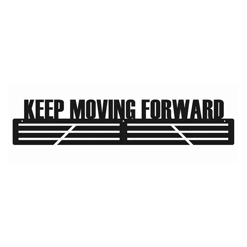 Wieszak na medale - Keep moving forward