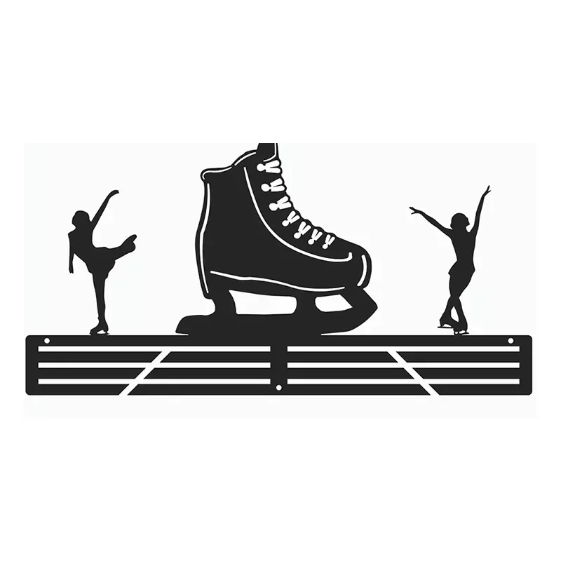 Wieszak na medale łyżwiarstwo łyżwy