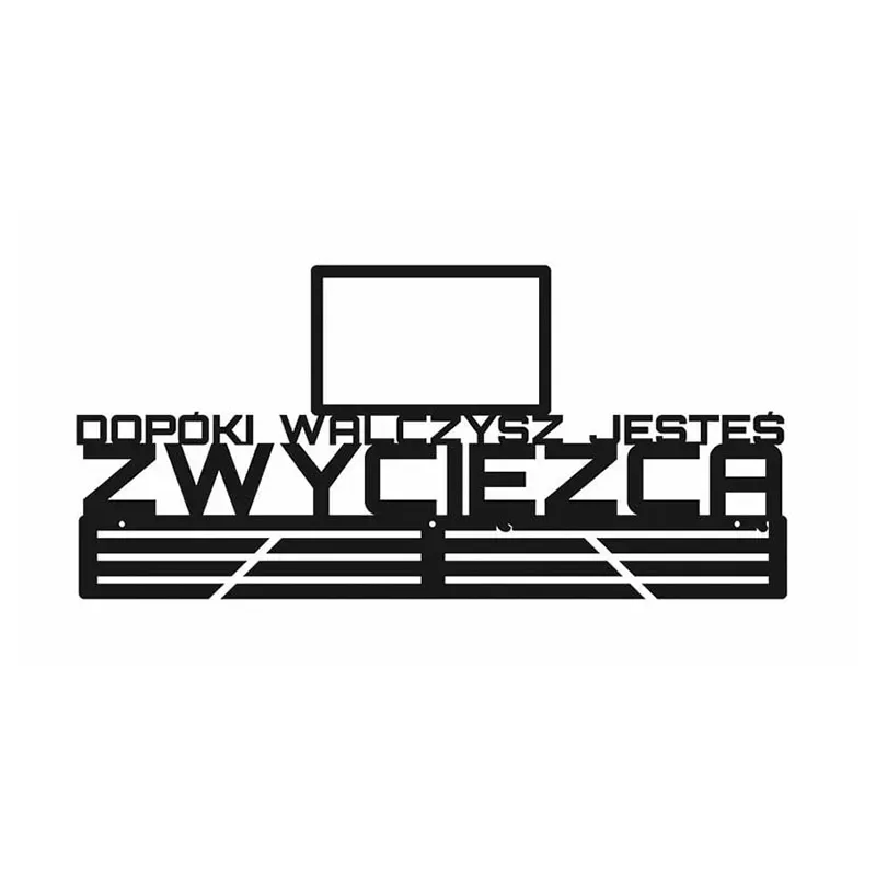 Medalówka wieszak na medale - Dopóki walczysz