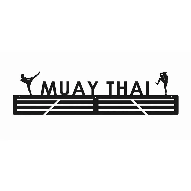 Wieszak na medale - Muay thai
